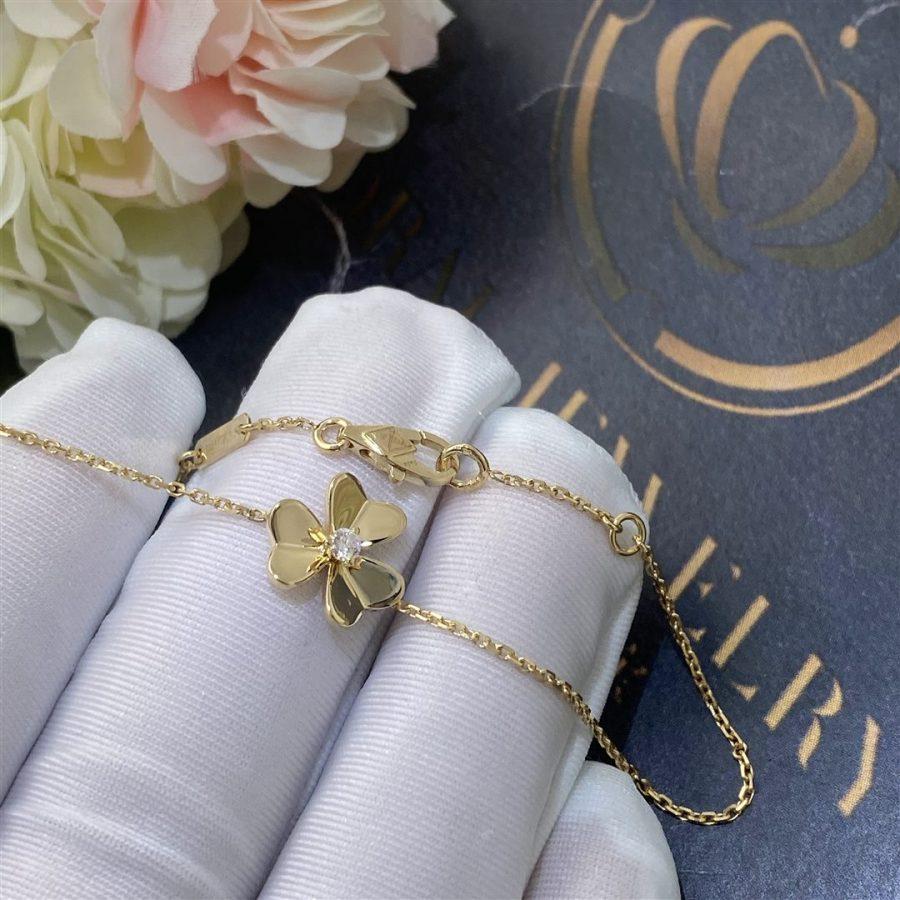 ¡®Lumi¡¯FRIVOLE GOLD FLOWER BRACELET