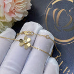 ¡®Lumi¡¯FRIVOLE GOLD FLOWER BRACELET