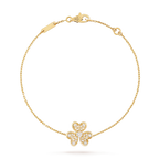¡®Lumi¡¯FRIVOLE GOLD FLOWER DIAMOND BRACELET