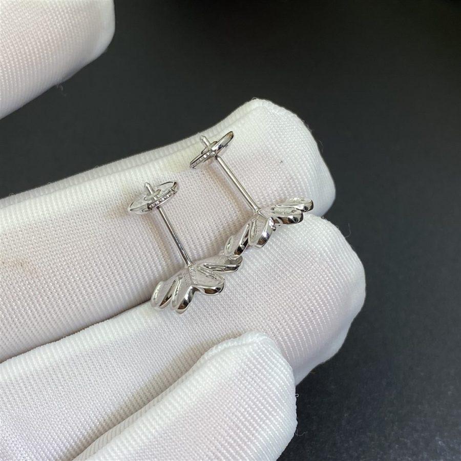 ¡®Lumi¡¯FRIVOLE MINI SILVER FLOWER EARRINGS