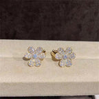 ¡®Lumi¡¯FRIVOLE GOLD FLOWER DIAMOND EARRINGS