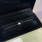 ¡®Lumi¡¯CLOVER  SINGLE FLOWER BRACELET SILVER