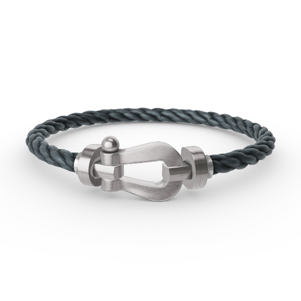 ¡®Lumi¡¯FORCE LARGE HORSESHOE NO DIAMOND BRACELET SILVER