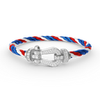 ¡®Lumi¡¯FORCE LARGE HORSESHOE FULL DIAMOND BRACELET SILVER