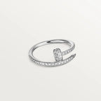 ¡®Lumi¡¯JUSTE RING 1.8MM SILVER DIAMONDS