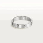 ¡®Lumi¡¯LOVE RING 4MM 1 DIAMOND SILVER