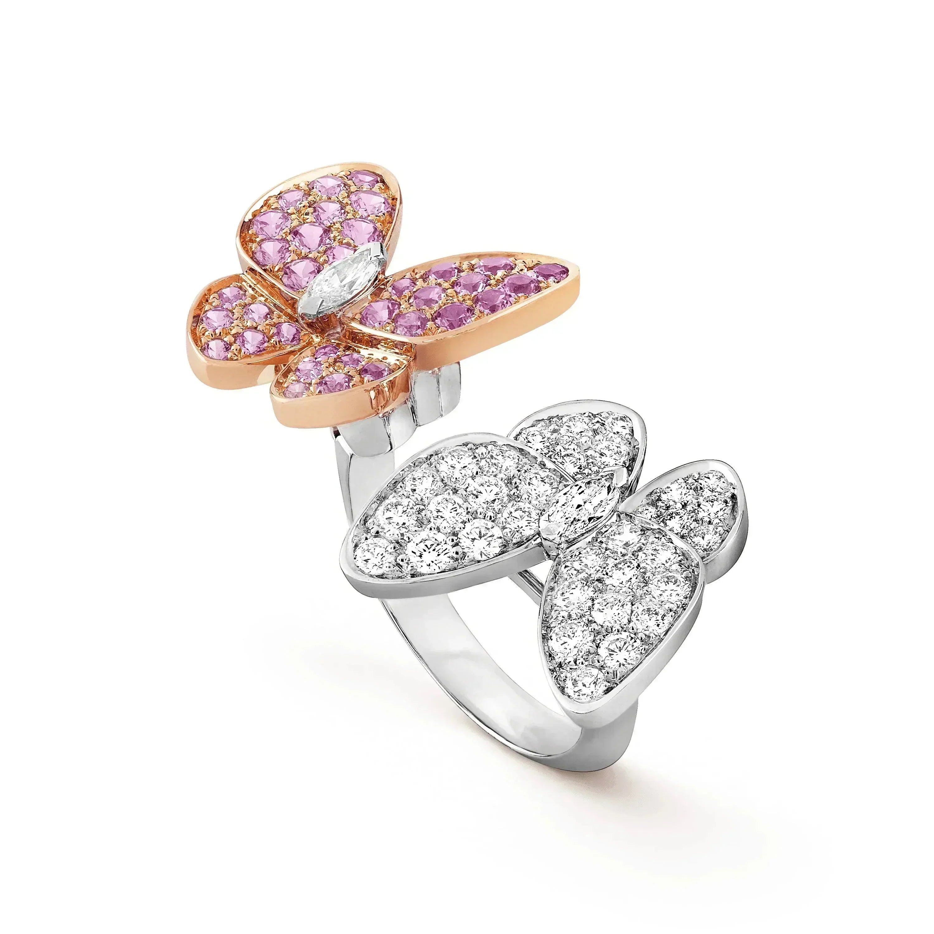 ¡®Lumi¡¯TWIN BUTTERFLY DIAMOND RING